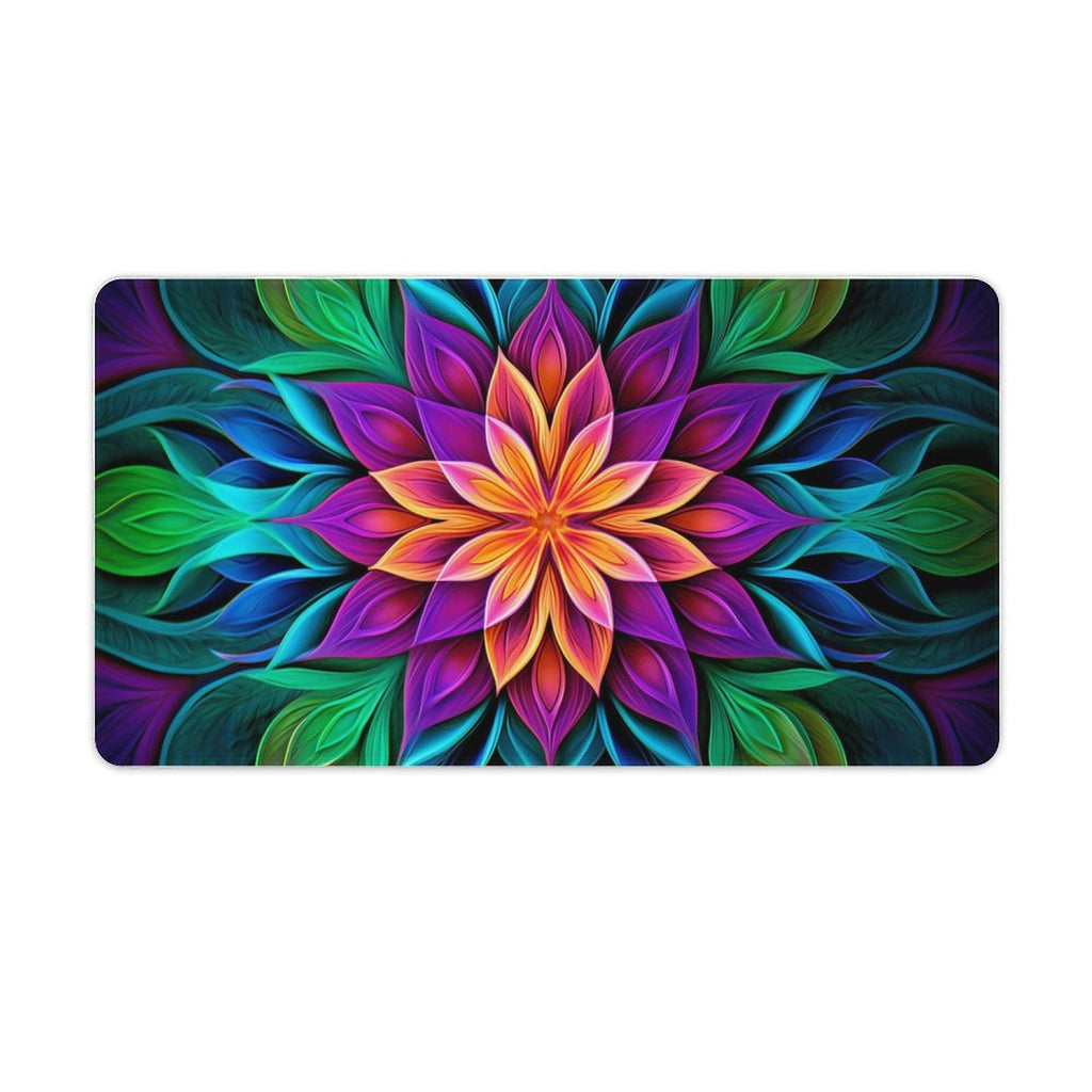 Slip Rubber Mouse Pad with Stitched Edges