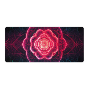 Slip Rubber Mouse Pad with Stitched Edges