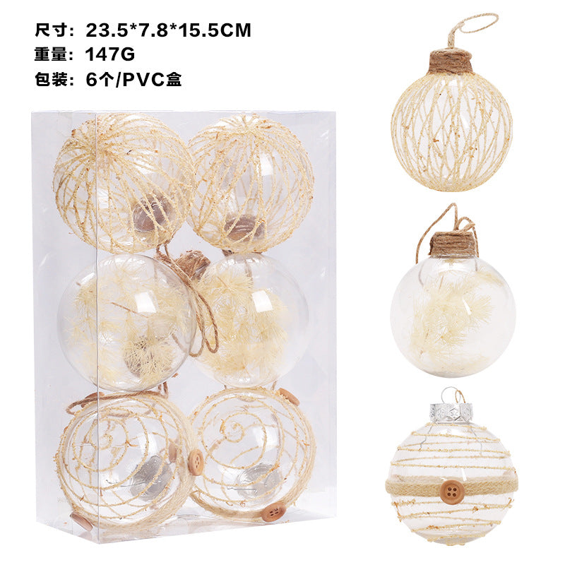 6pcs Christmas Decorations