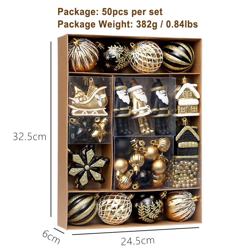 50pcs Christmas Decorations