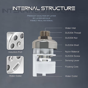 Automatic Water Level Control Float Valve