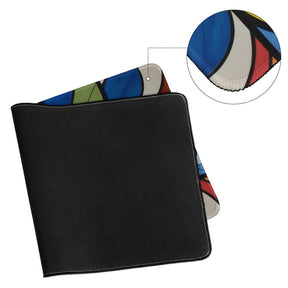 Slip Rubber Mouse Pad with Stitched Edges