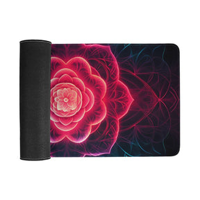 Slip Rubber Mouse Pad with Stitched Edges