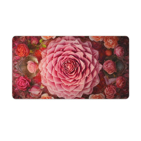 Slip Rubber Mouse Pad with Stitched Edges