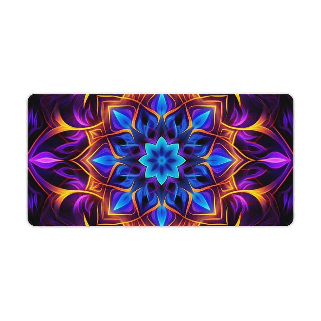 Slip Rubber Mouse Pad with Stitched Edges