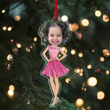 Custom Photo Hanging Ornament