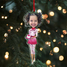 Custom Photo Hanging Ornament