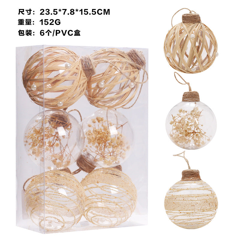 6pcs Christmas Decorations