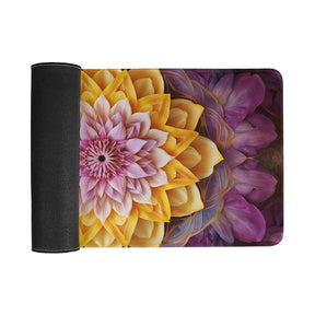 Slip Rubber Mouse Pad with Stitched Edges