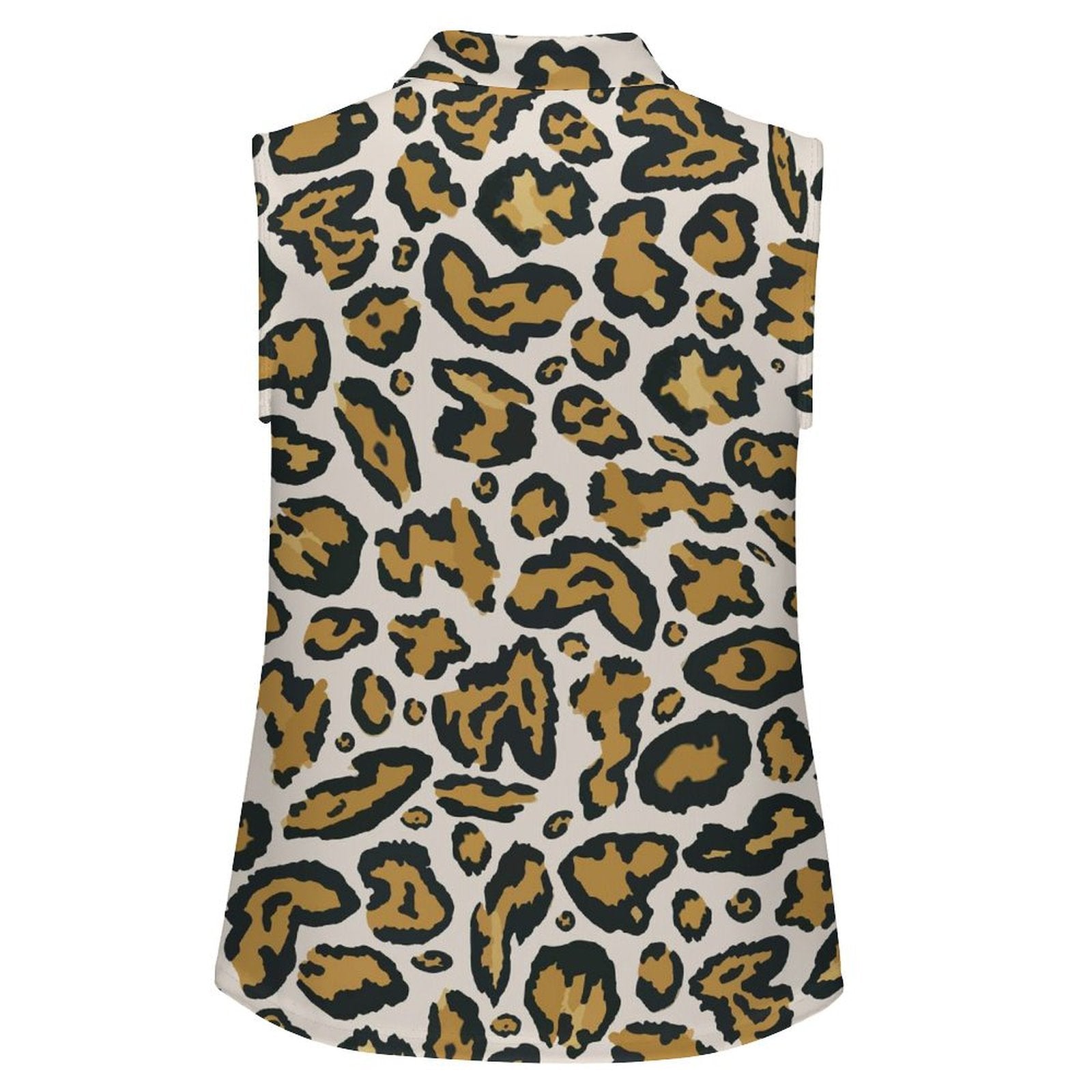 Animal print Sleeveless Tank Top Leopard Print, Pattern