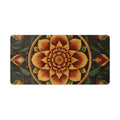 Slip Rubber Mouse Pad with Stitched Edges