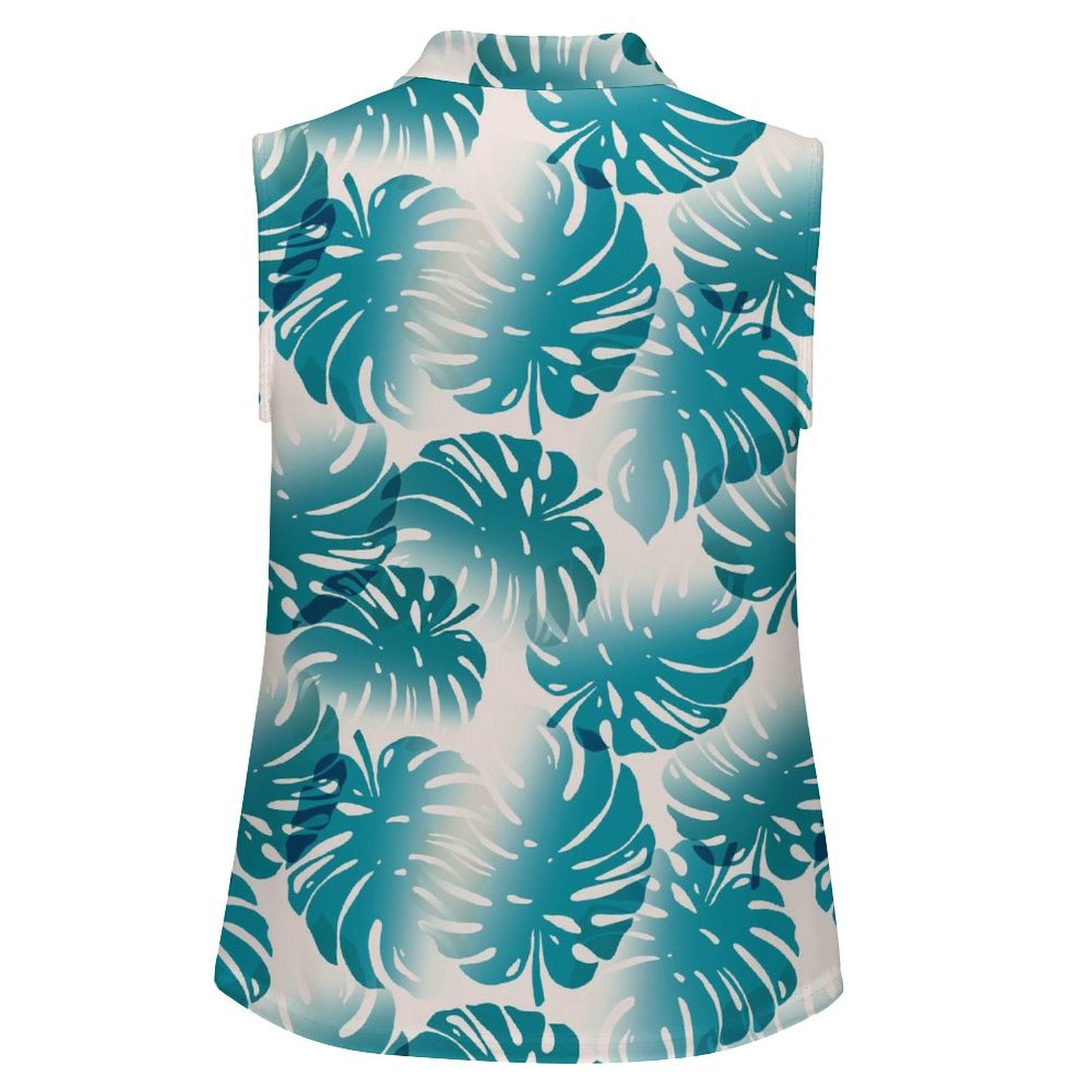 Summer vibes Sleeveless Tank Top Plants Pattren Summer