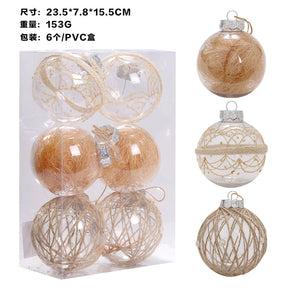 6pcs Christmas Decorations