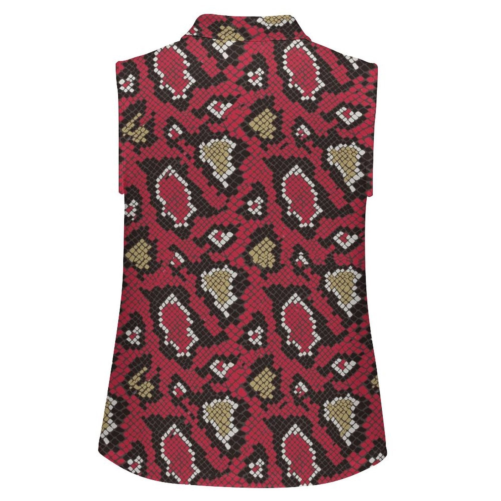 Animal print Sleeveless Tank Top Snakeskin Pattern, Repeating Pattern