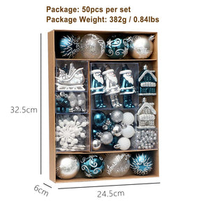 50pcs Christmas Decorations