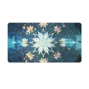 Slip Rubber Mouse Pad with Stitched Edges