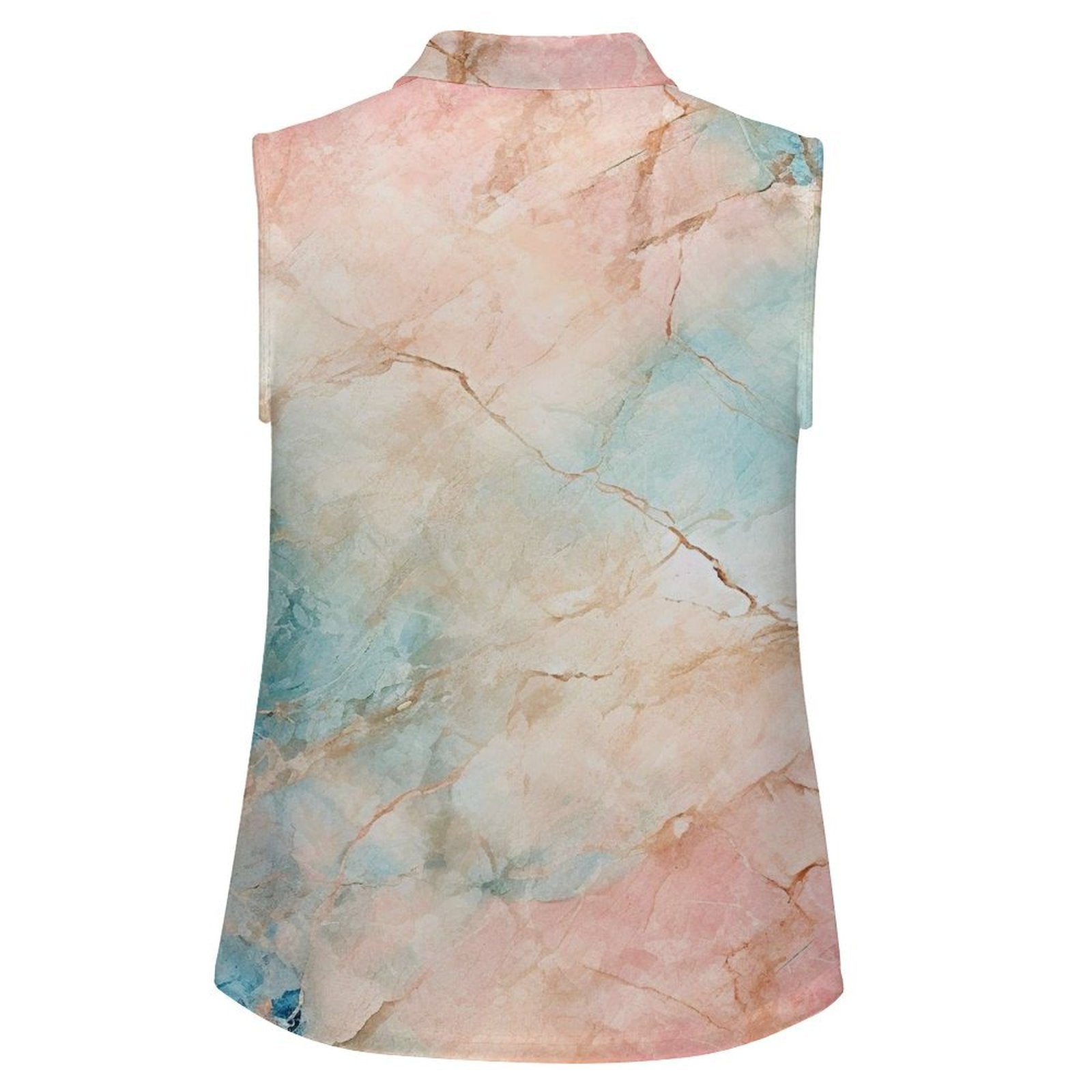 Marble texture Sleeveless Tank Top