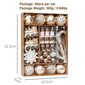 50pcs Christmas Decorations