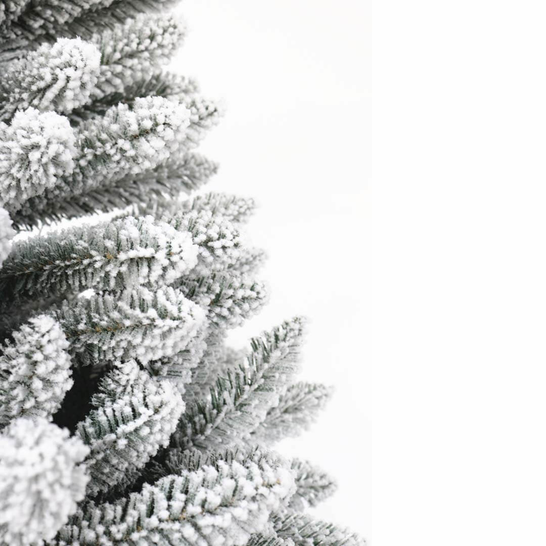 7.5ft no LED 1500 Branch Tips  Artificial Xmas Trees Antique grey white