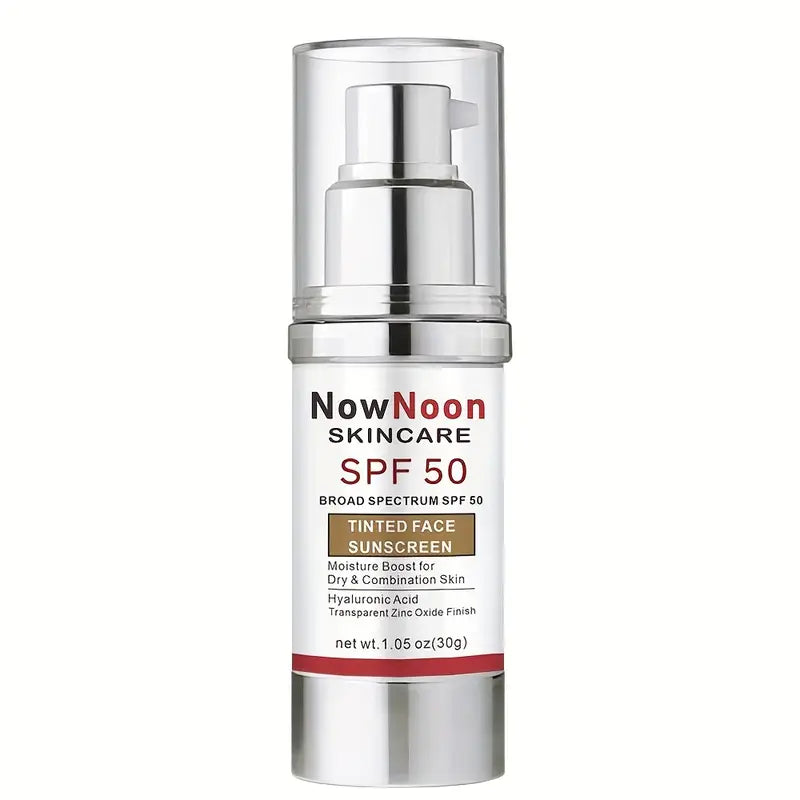 1.05oz (30g) Tinted Face Sunscreen Cream SPF 50