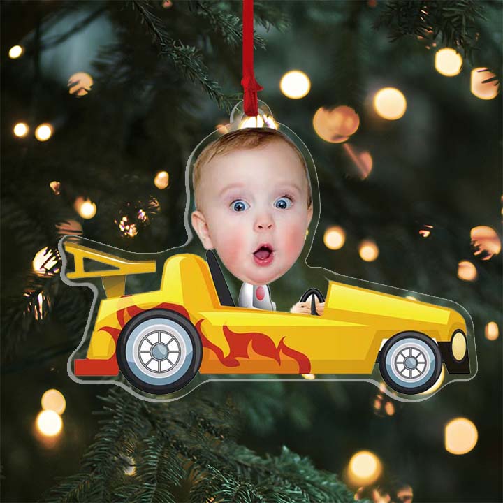 Custom Photo Hanging Ornament