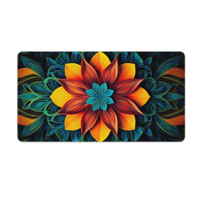 Slip Rubber Mouse Pad with Stitched Edges