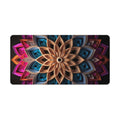 Slip Rubber Mouse Pad with Stitched Edges