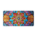 Slip Rubber Mouse Pad with Stitched Edges