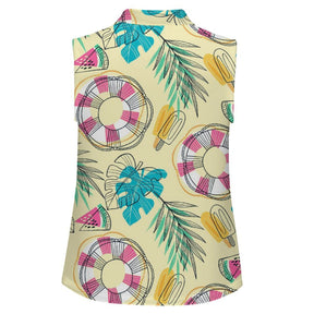 Summer vibes Sleeveless Tank Top Summer Pattern