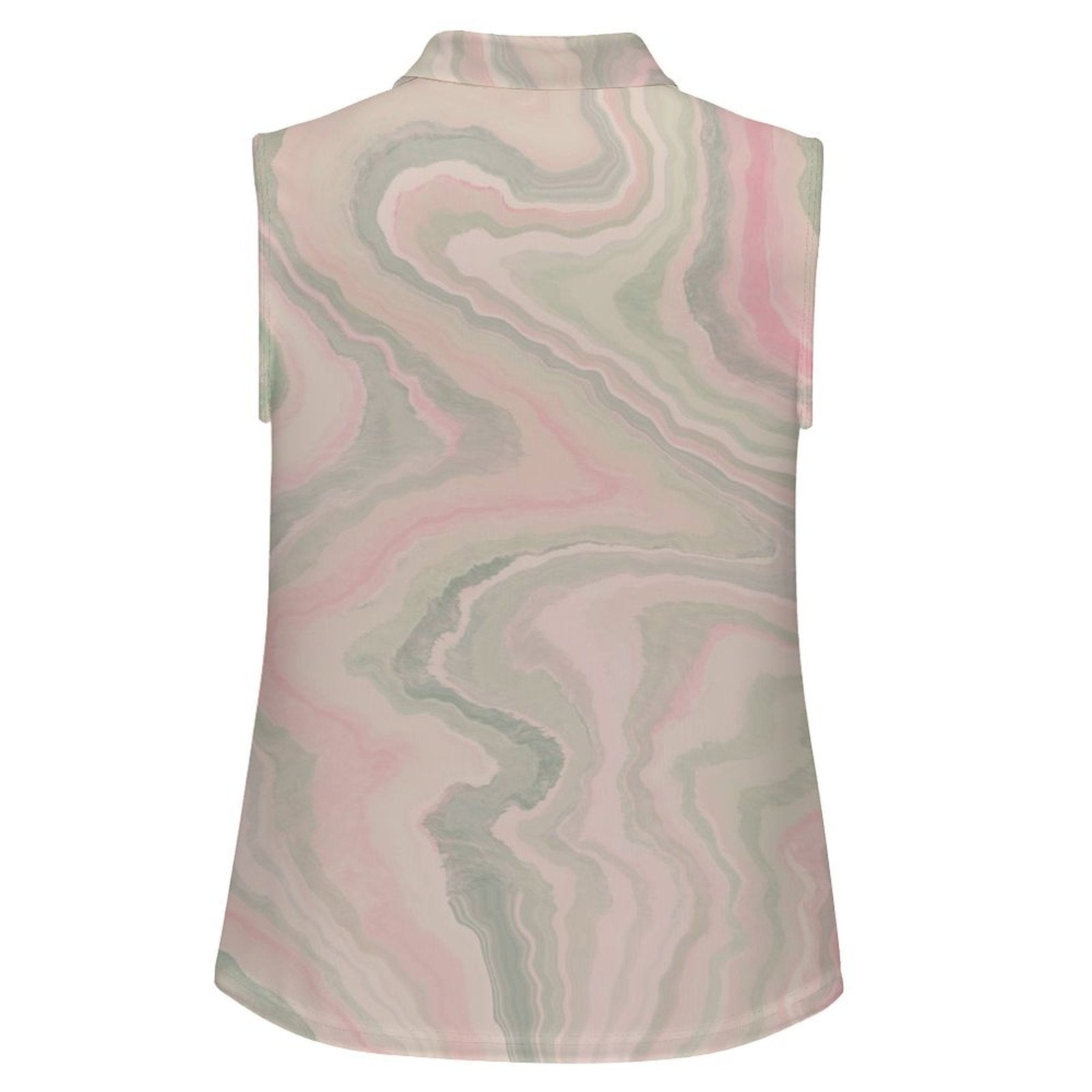 Marble texture Sleeveless Tank Top