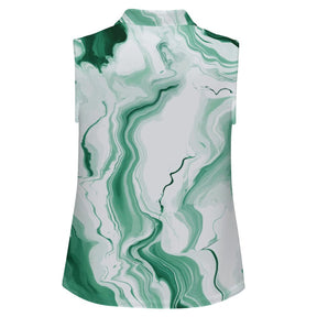 Marble texture Sleeveless Tank Top