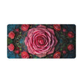Slip Rubber Mouse Pad with Stitched Edges