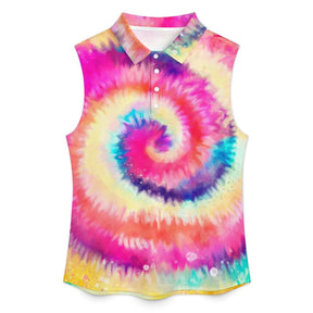 Sleeveless Tank Top Tie Dye-Color-T-shirt-Sweatshirt-Mug