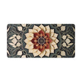 Slip Rubber Mouse Pad with Stitched Edges