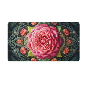 Slip Rubber Mouse Pad with Stitched Edges