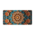 Slip Rubber Mouse Pad with Stitched Edges