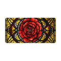 Slip Rubber Mouse Pad with Stitched Edges