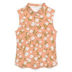 Summer vibes Sleeveless Tank Top Daisy Pattern