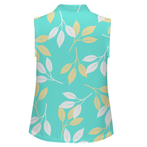 Summer vibes Sleeveless Tank Top Leaves, Plants