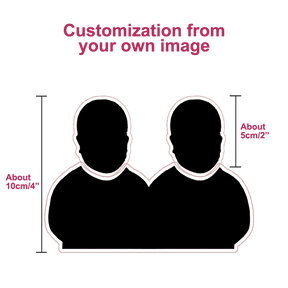 Custom Photo Shake Head Ornaments Full Body Custom