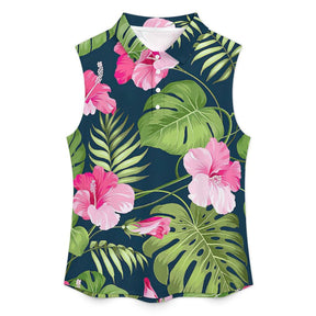 Summer fruits Sleeveless Tank Top Tropical Flowers