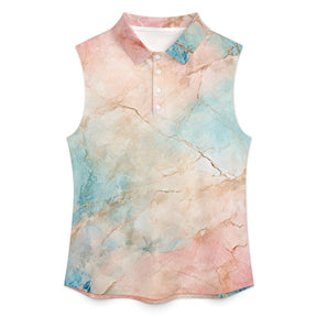 Marble texture Sleeveless Tank Top