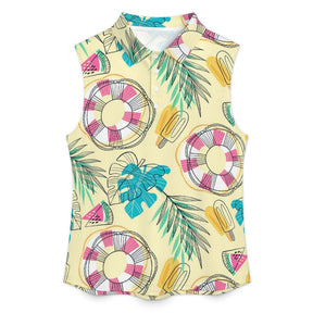 Summer vibes Sleeveless Tank Top Summer Pattern