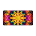 Slip Rubber Mouse Pad with Stitched Edges