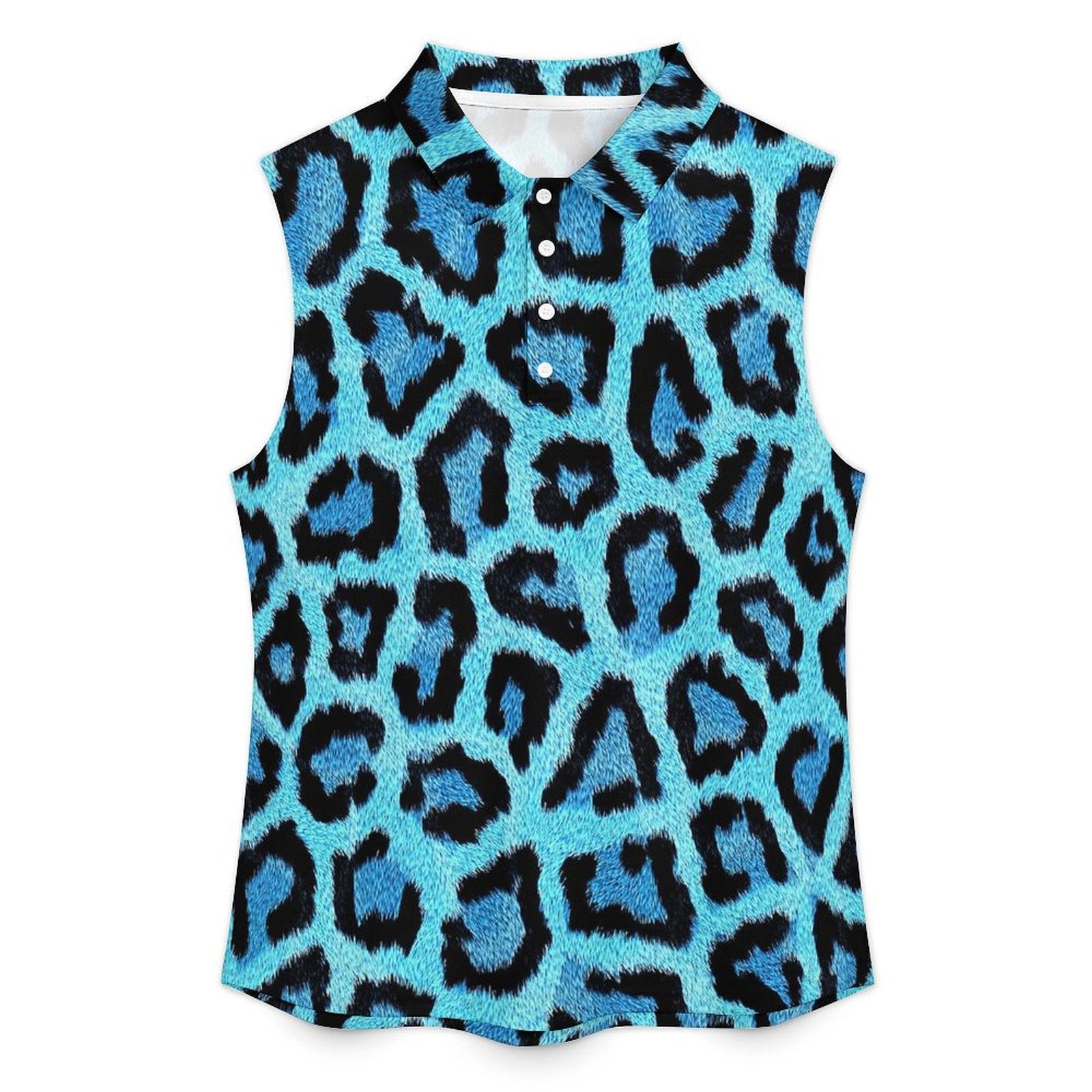 Animal print Sleeveless Tank Top Leopard Print