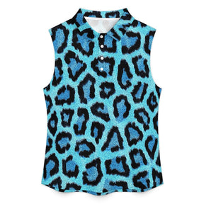 Animal print Sleeveless Tank Top Leopard Print