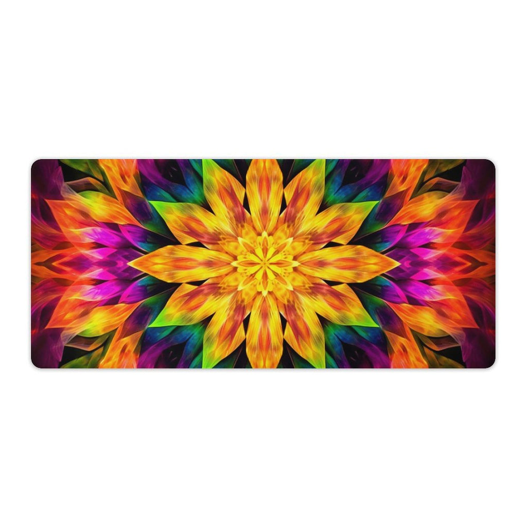 Slip Rubber Mouse Pad with Stitched Edges