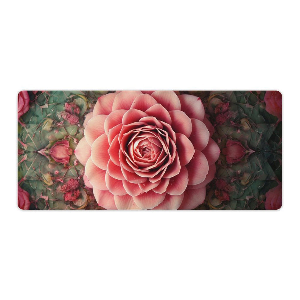 Slip Rubber Mouse Pad with Stitched Edges