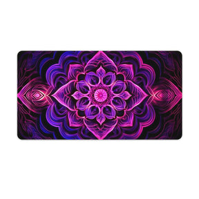 Slip Rubber Mouse Pad with Stitched Edges