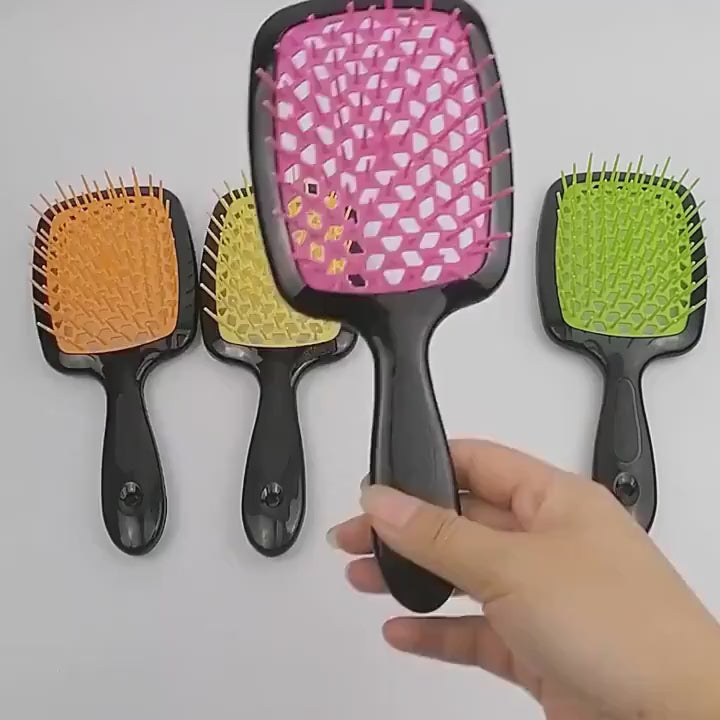 Hollow Mesh Detangling Brush Wet Or Dry